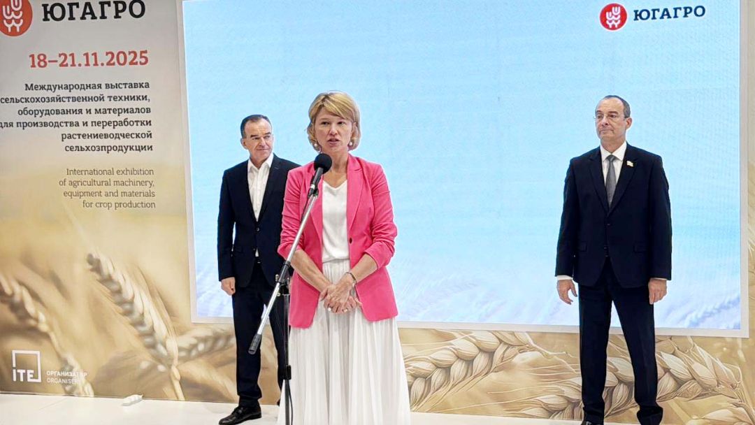 «Август» на втором дне «ЮГАГРО-2025»!