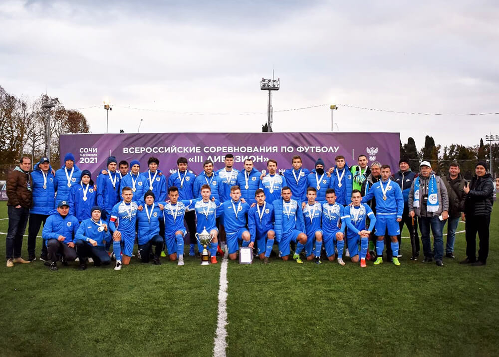 «Химик-Август» завоевал серебро в третьем футбольном дивизионе